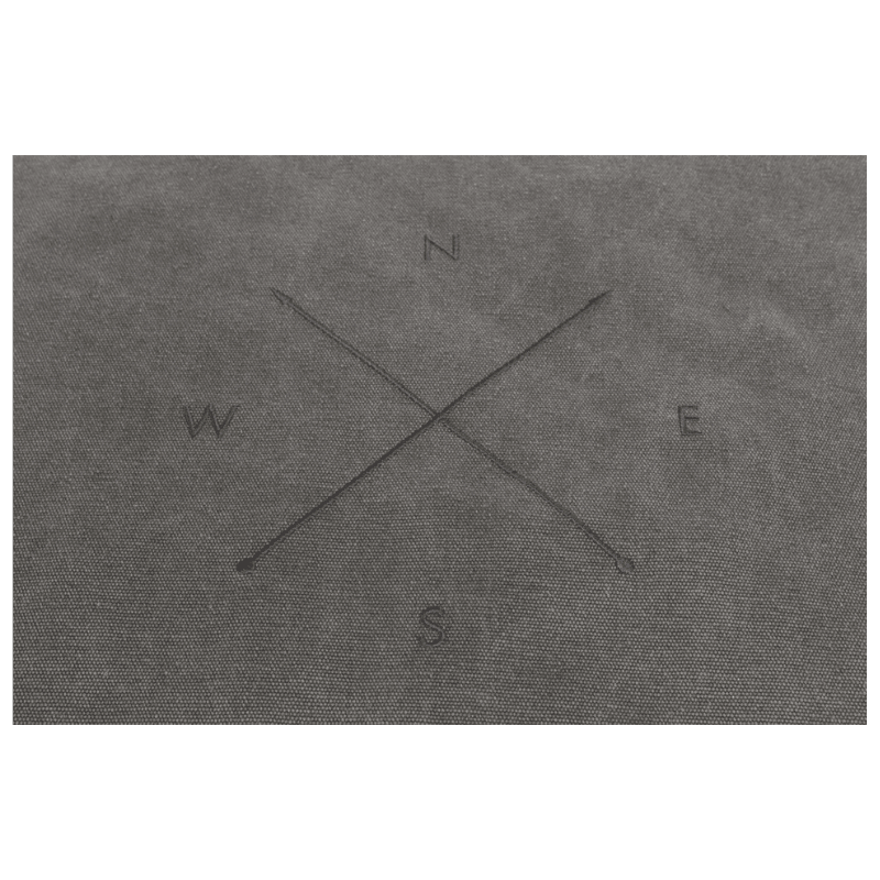 Trixie BE NORDIC Kissen Föhr dunkelgrau Muster