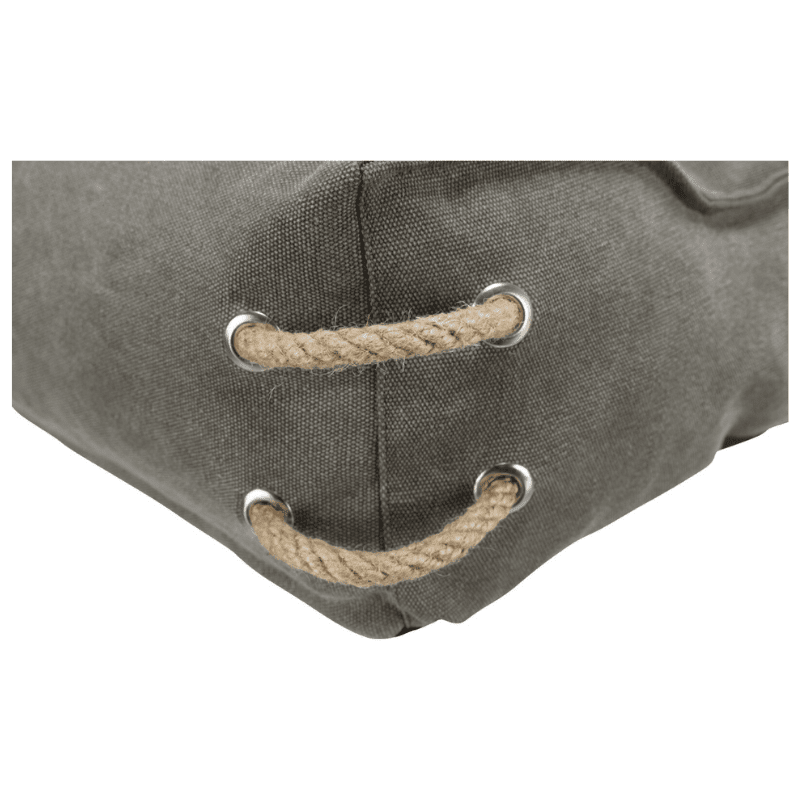 Trixie BE NORDIC Kissen Föhr dunkelgrau Tau