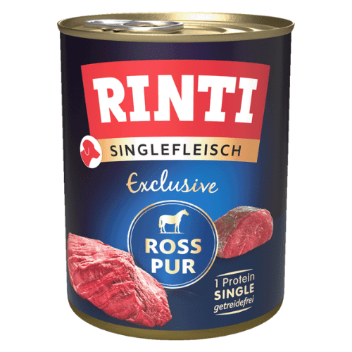 Rinti Singlefleisch Ross Pur 800g