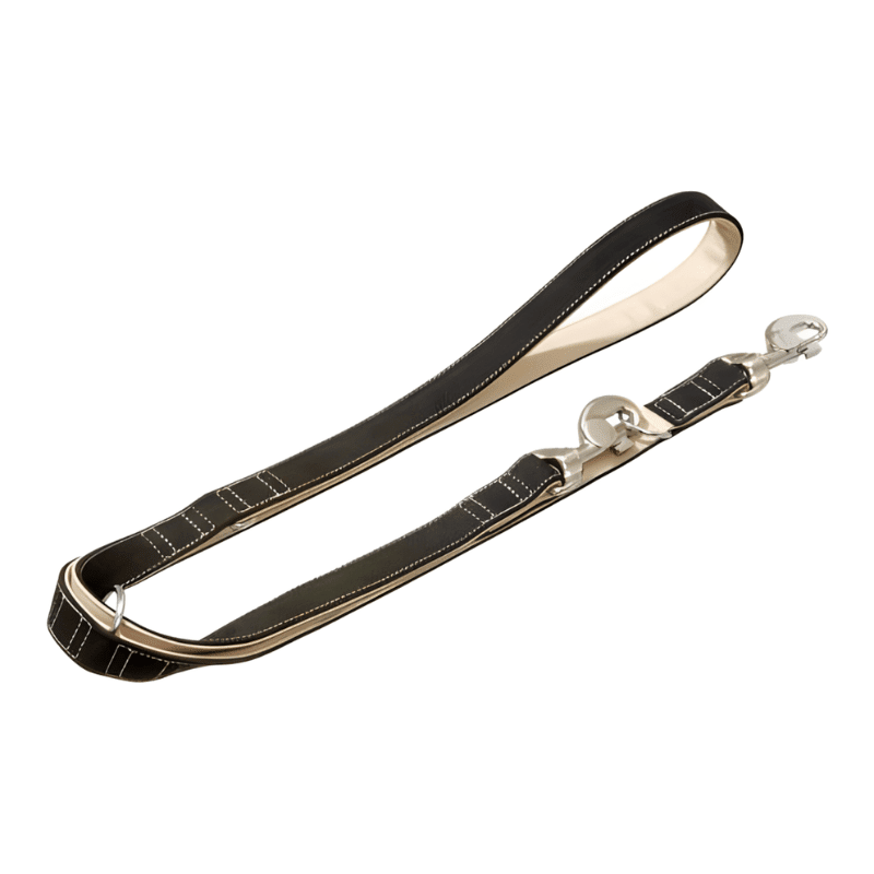 Karlie Buffalo Ultra Führleine Schwarz Hellbeige