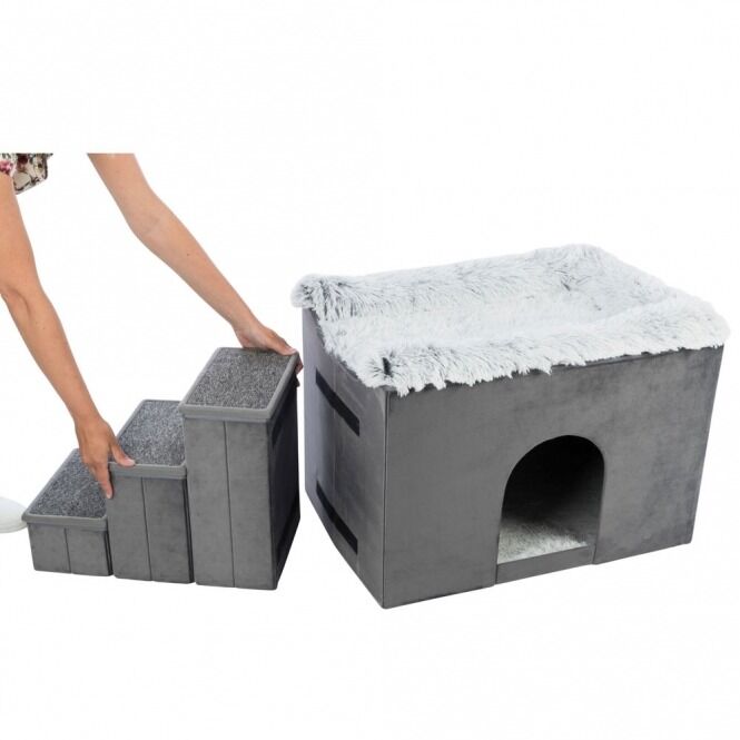 Trixie Höhle Harvey mit Treppe Aufbau