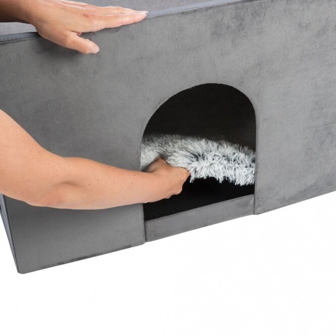 Trixie Höhle Harvey mit Treppe Innenkissen
