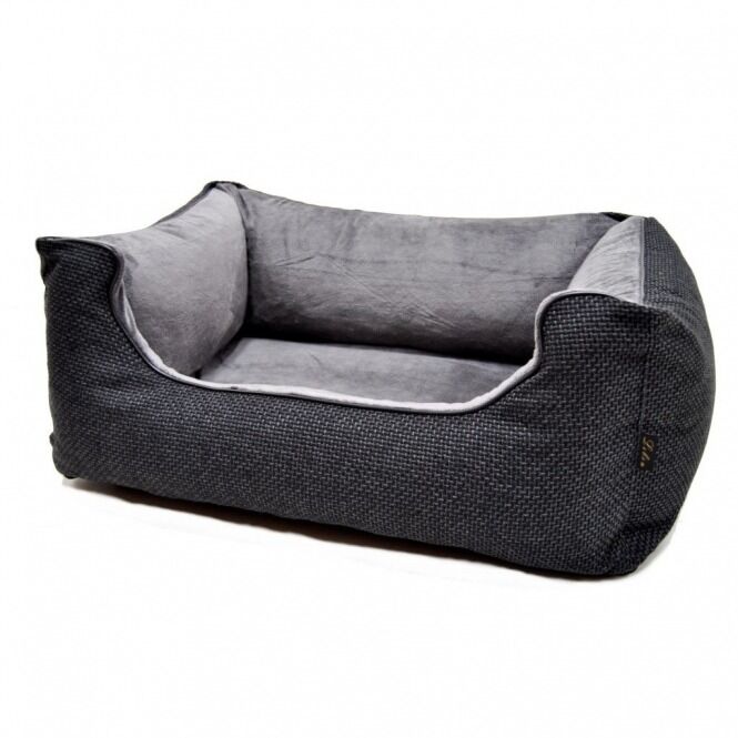 Lebon Hundebett Louis PLUS - Grau 80 x 60 cm