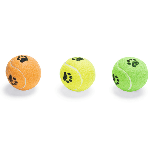 Karlie Tennisbälle mit Squeeker - 3er Set nebeneinander