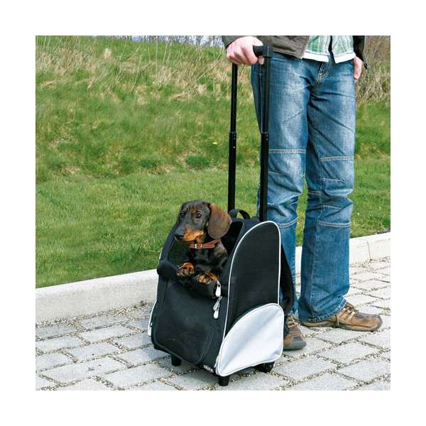 Trixie Trolley für Hunde mit Hund