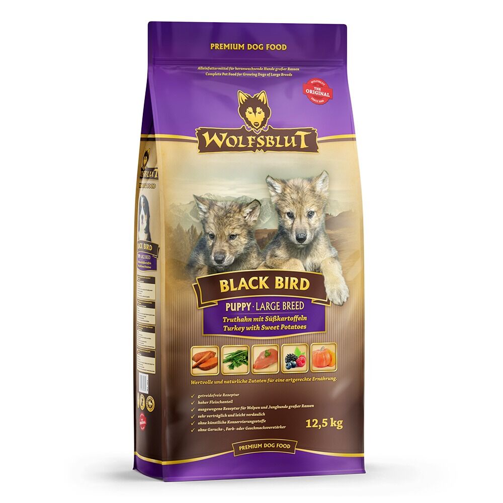 Wolfsblut Black Bird Puppy Large